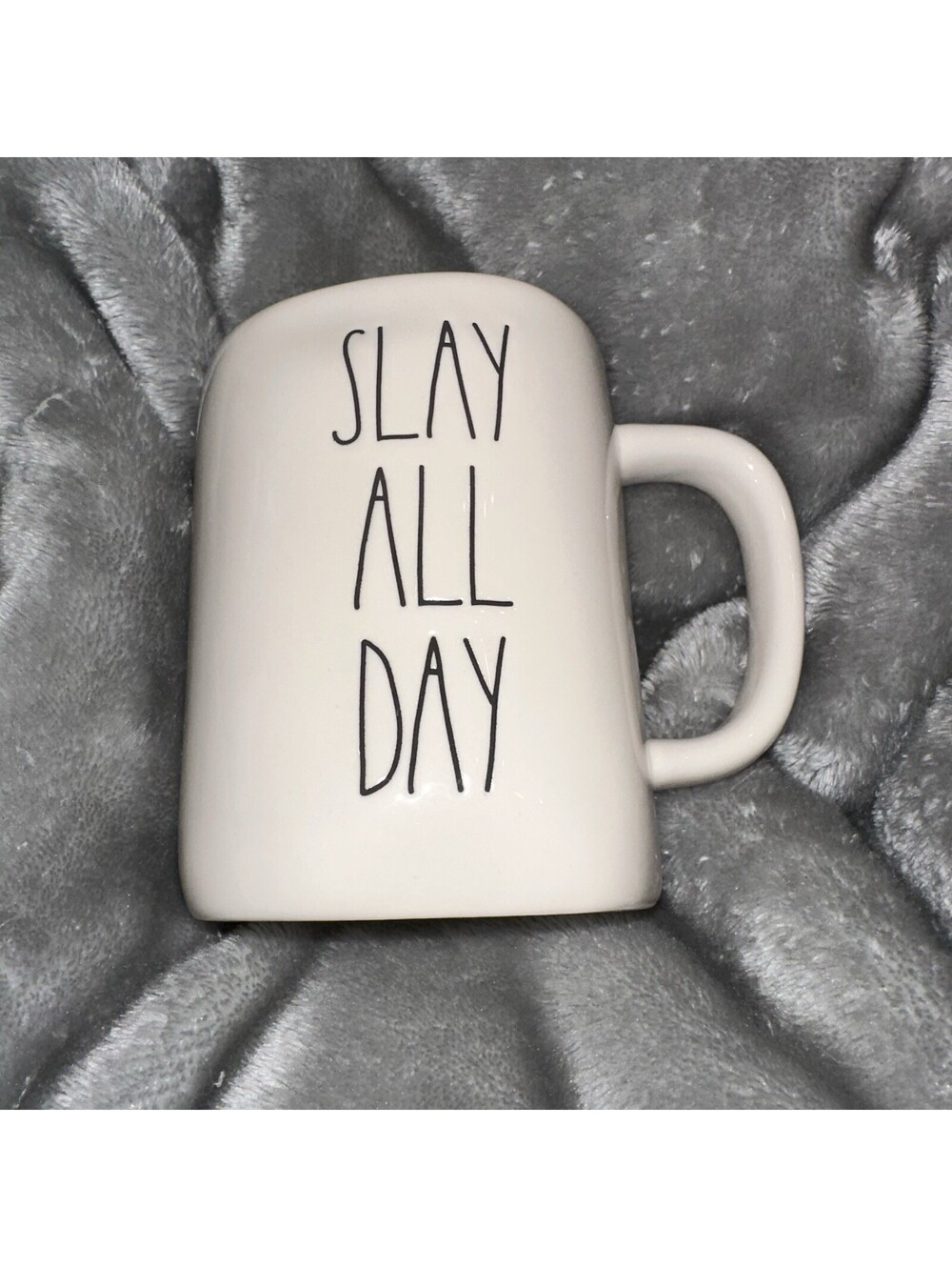 Rae Dunn “SLAY ALL DAY” Artisan Collection By Magenta Large Mug EUC
